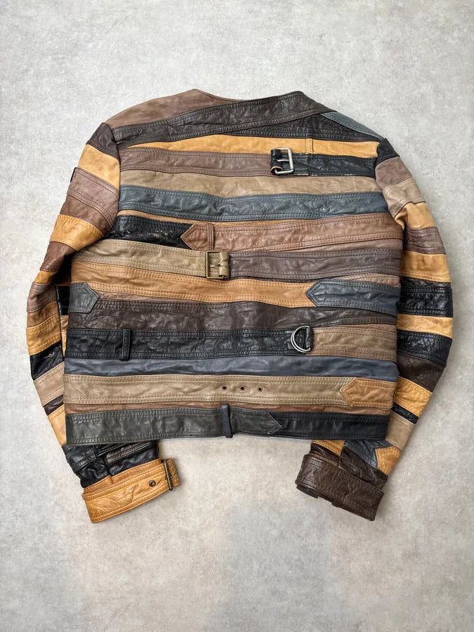 Maison Margiela H&M Belt Leather Jacket NuFOmfL 4