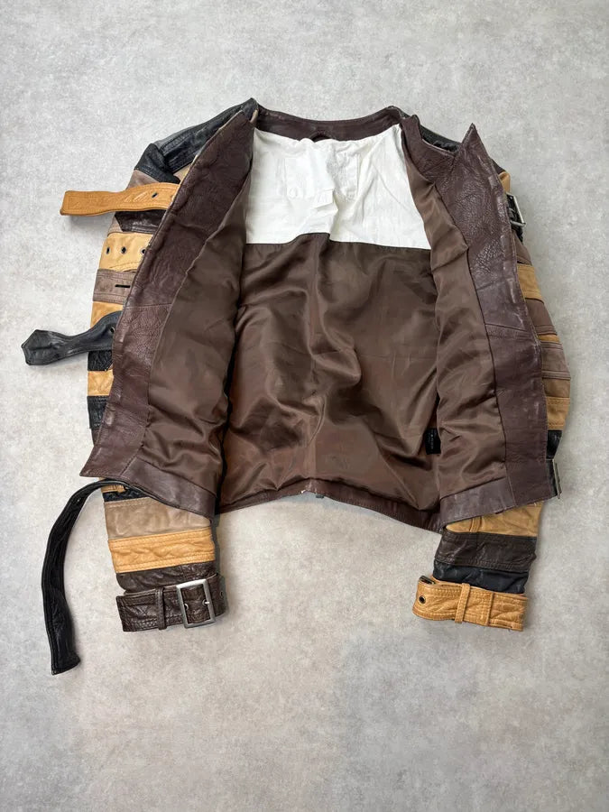 Maison Margiela H&M Belt Leather Jacket NuFOmfL 6