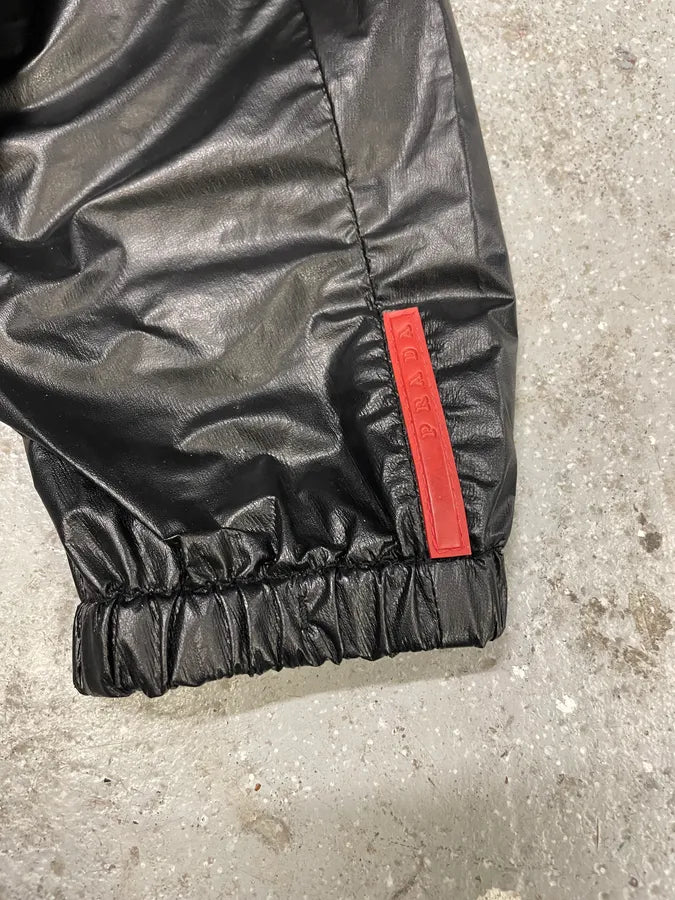 SS2010 Prada Black Light Tactical Biker Jacket SlukLLv 10