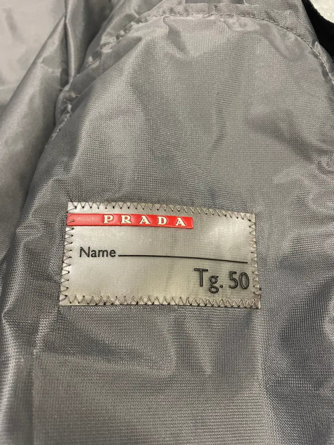 SS2010 Prada Black Light Tactical Biker Jacket SlukLLv 12