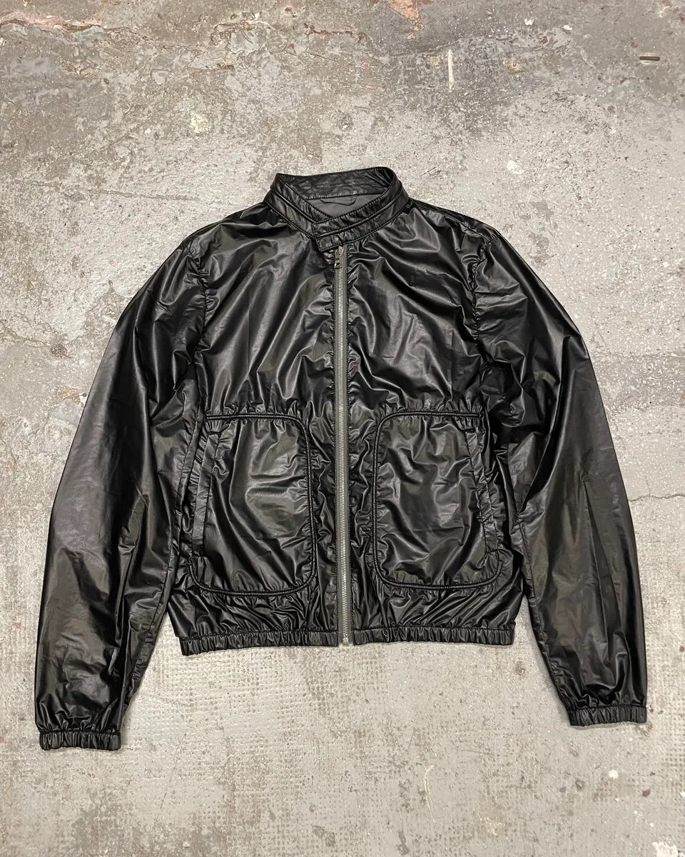 SS2010 Prada Black Light Tactical Biker Jacket SlukLLv 3