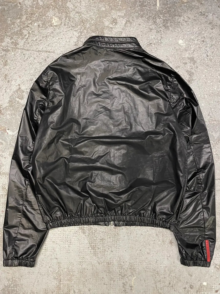 SS2010 Prada Black Light Tactical Biker Jacket SlukLLv 7
