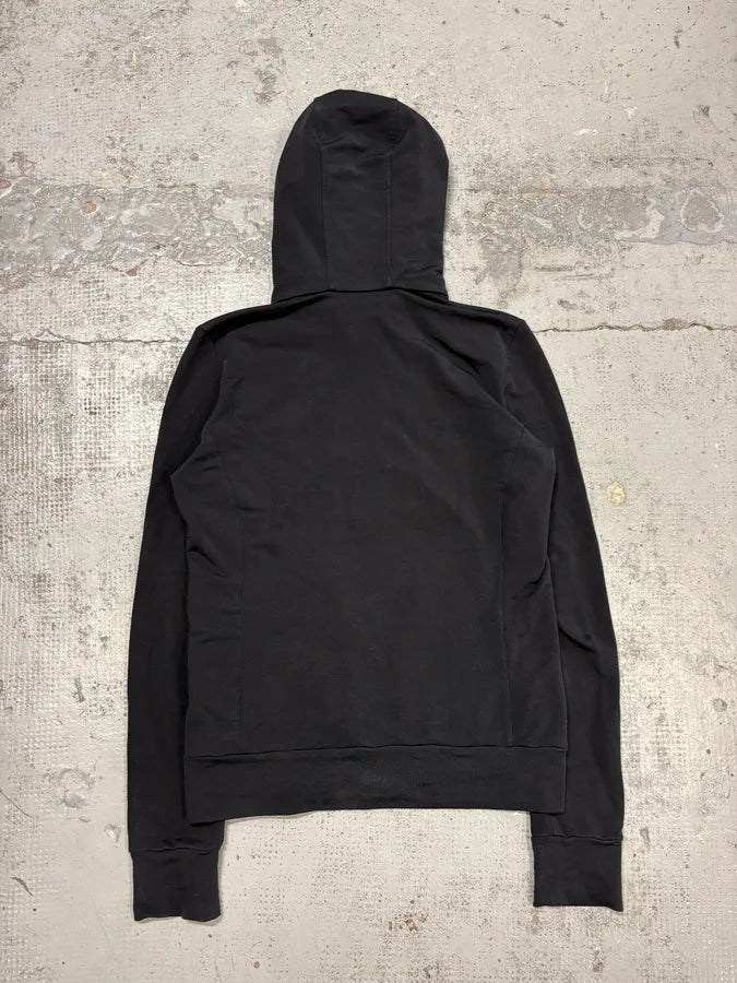 SS2010 Prada Black Linea Rossa Zip-up Hoodie aPWblaI 5