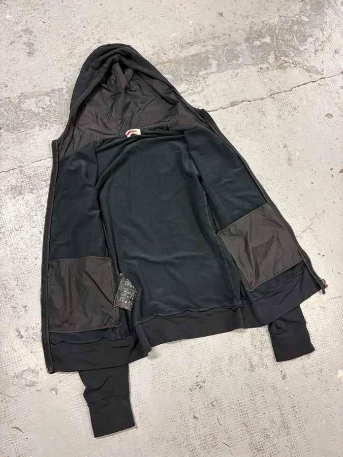 SS2010 Prada Black Linea Rossa Zip-up Hoodie aPWblaI 6