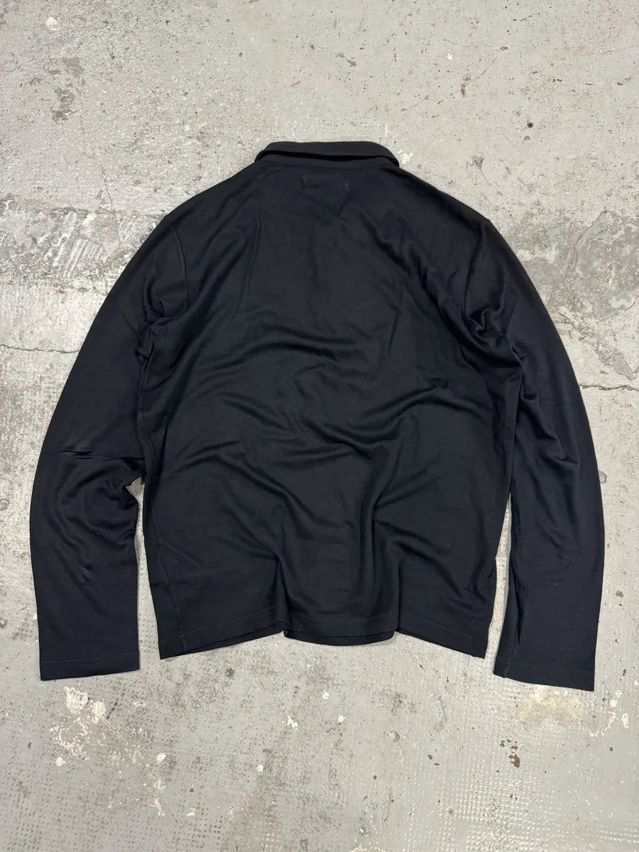 SS2010 Prada Dark Linea Rossa Polo Shirt qcxrvGS 1