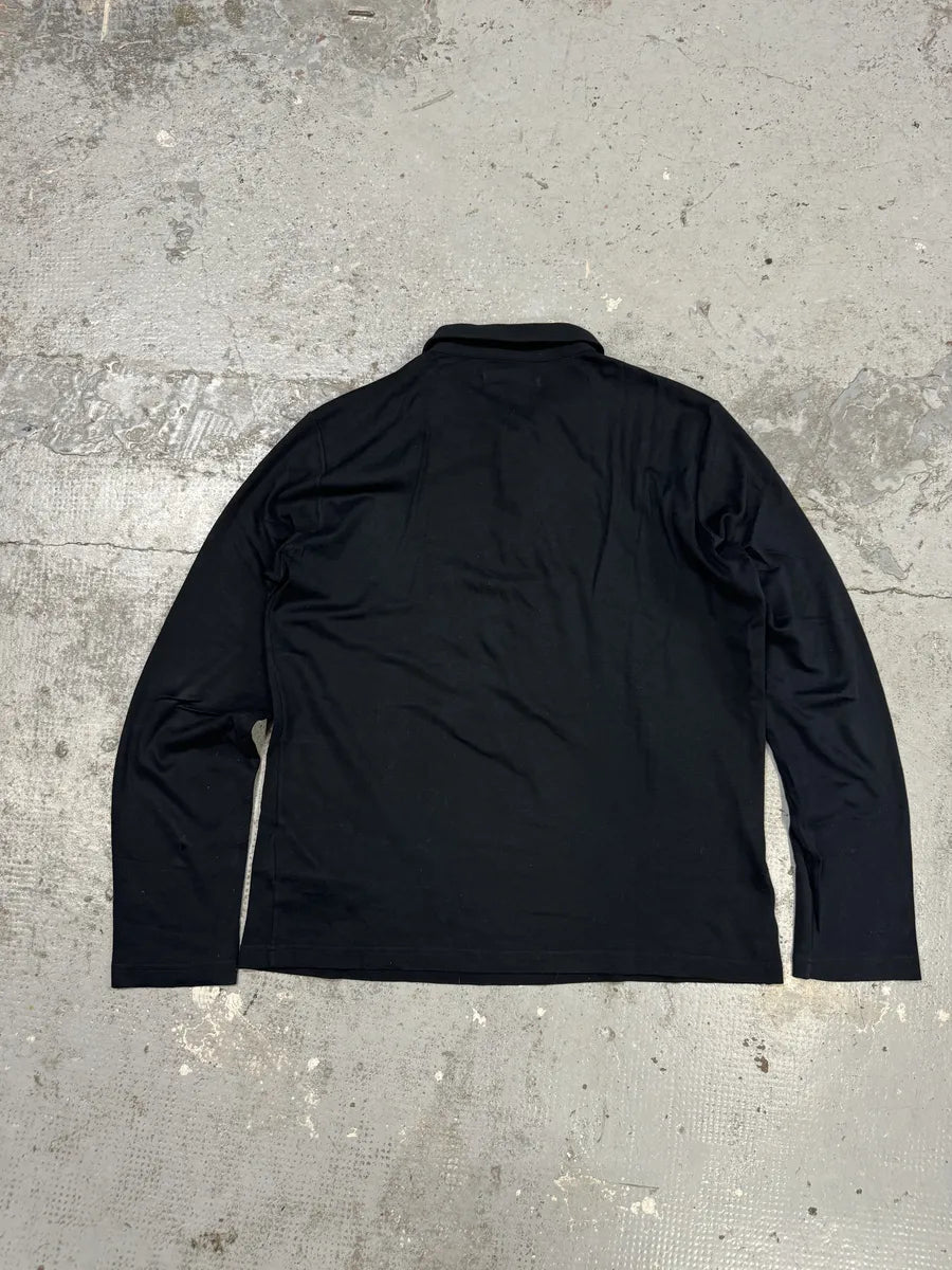 SS2010 Prada Dark Linea Rossa Polo Shirt qcxrvGS 3