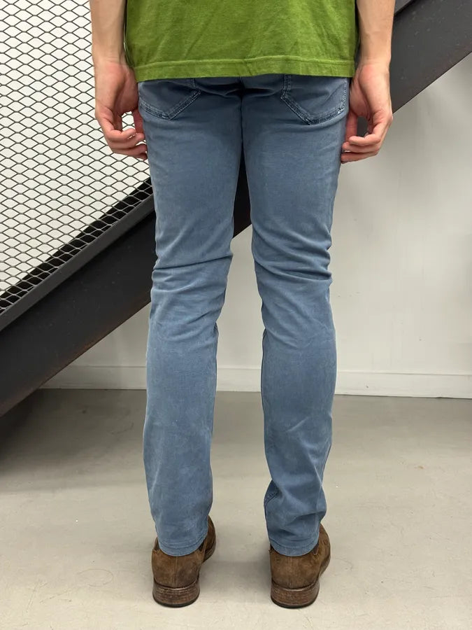 SS2008 Prada Light Blue Slim Pants dmEUwvh 3