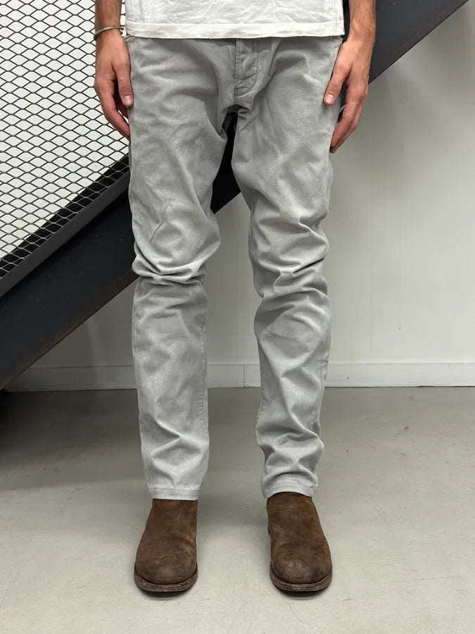 SS2010 Prada Light Grey Straight Leg Denim Jeans jMQrgsY 1