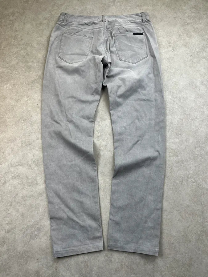 SS2010 Prada Light Grey Straight Leg Denim Jeans jMQrgsY 6
