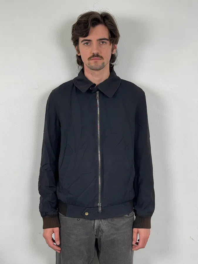 SS2010 Yves Saint Laurent Navy Light Bomber Jacket eFdVhat 1
