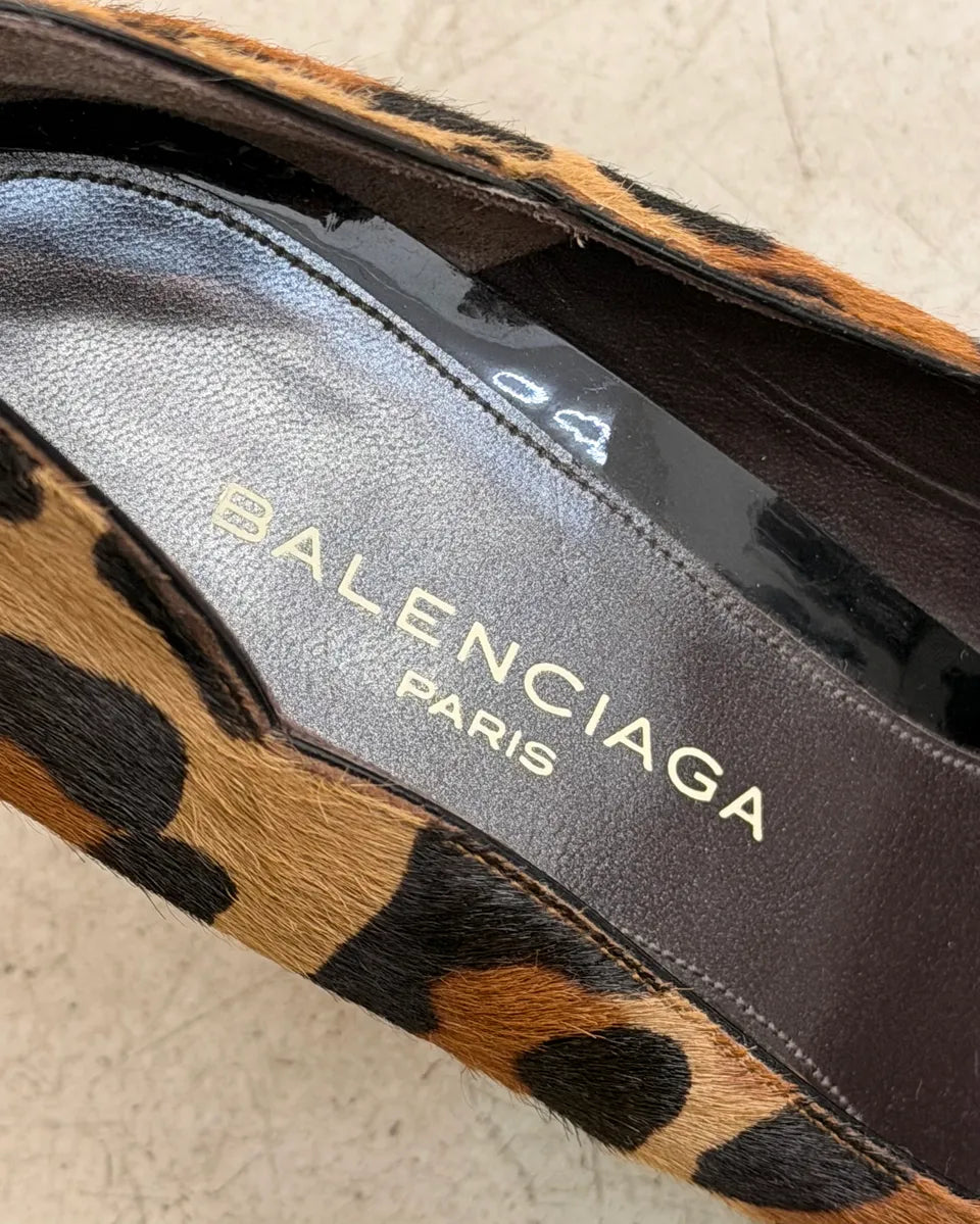 SS2011 Balenciaga Leopard Pony Hair Pointed Heels bWSaDjJ 10