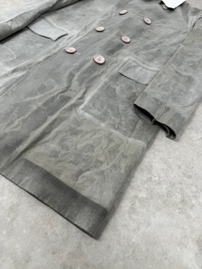 SS2011 Balenciaga Long Premium Buttoned Officer Jacket dTGCrUG 5