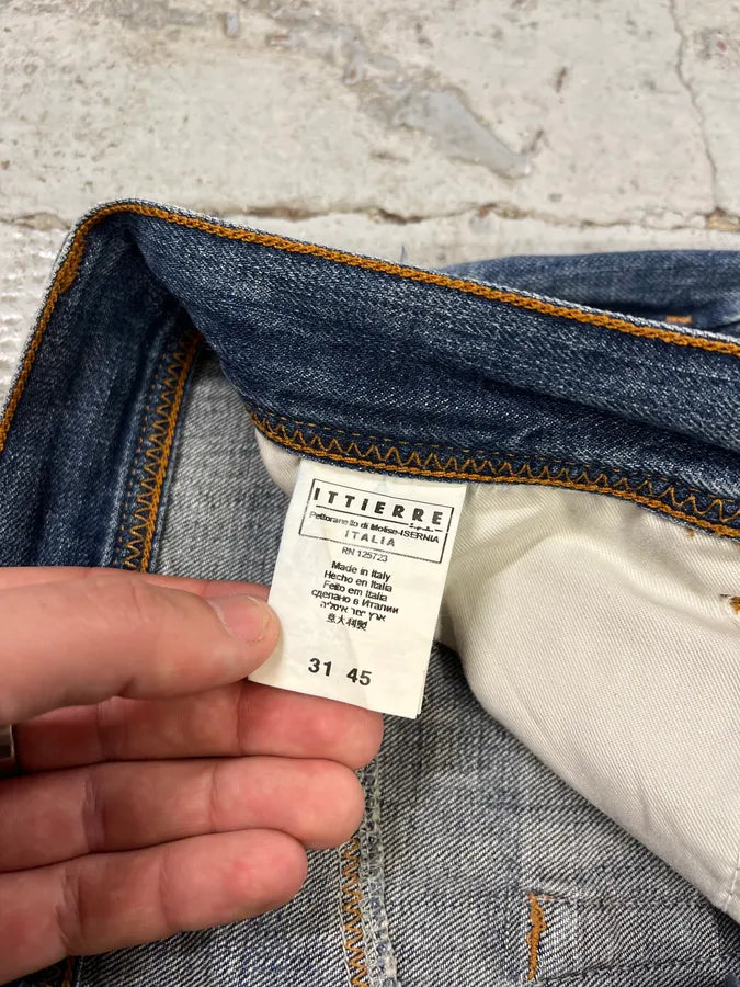 SS2011 Cavalli Blue Faded Denim Jeans SjlAGhB 13