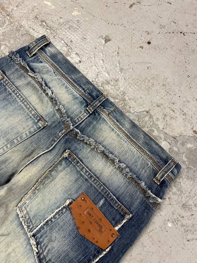 SS2011 Cavalli Blue Faded Denim Jeans SjlAGhB 9