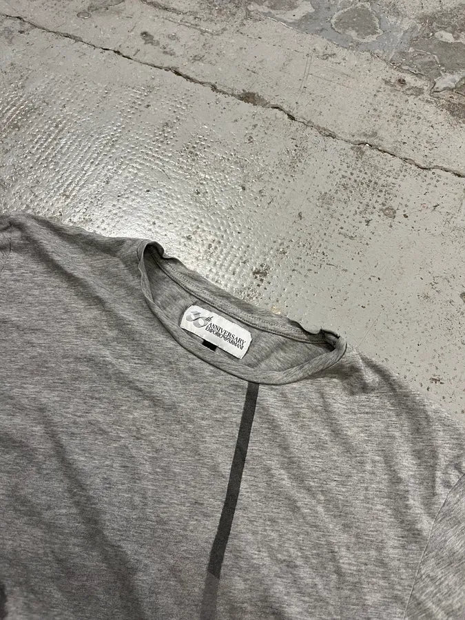 SS2011 Emporio Armani 30th Anniversary NY Workers Grey T-Shirt BHACrXE 4