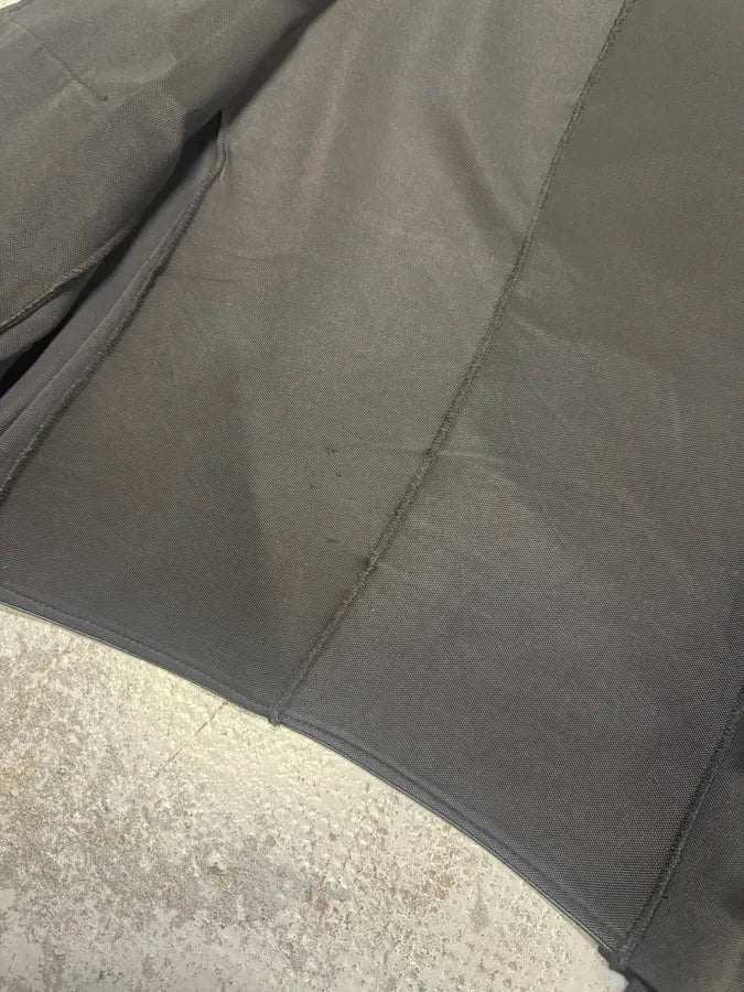 SS2011 Emporio Armani Black Leather Jacket MvKORzq 6