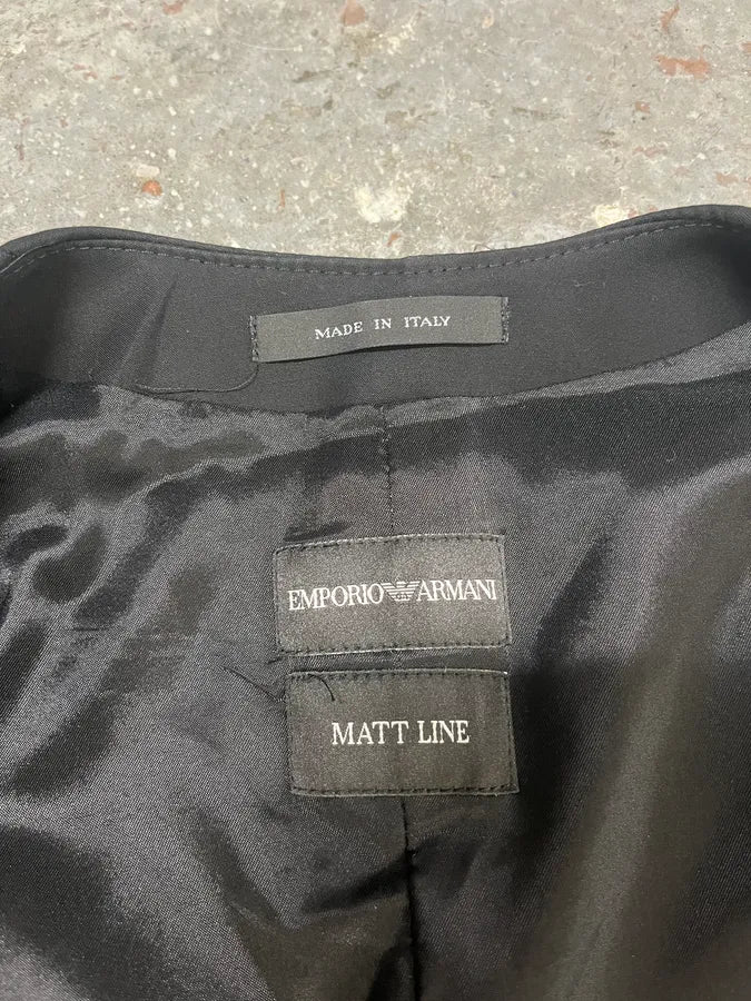 SS2011 Emporio Armani Hybrid Leather Vest (M) 8