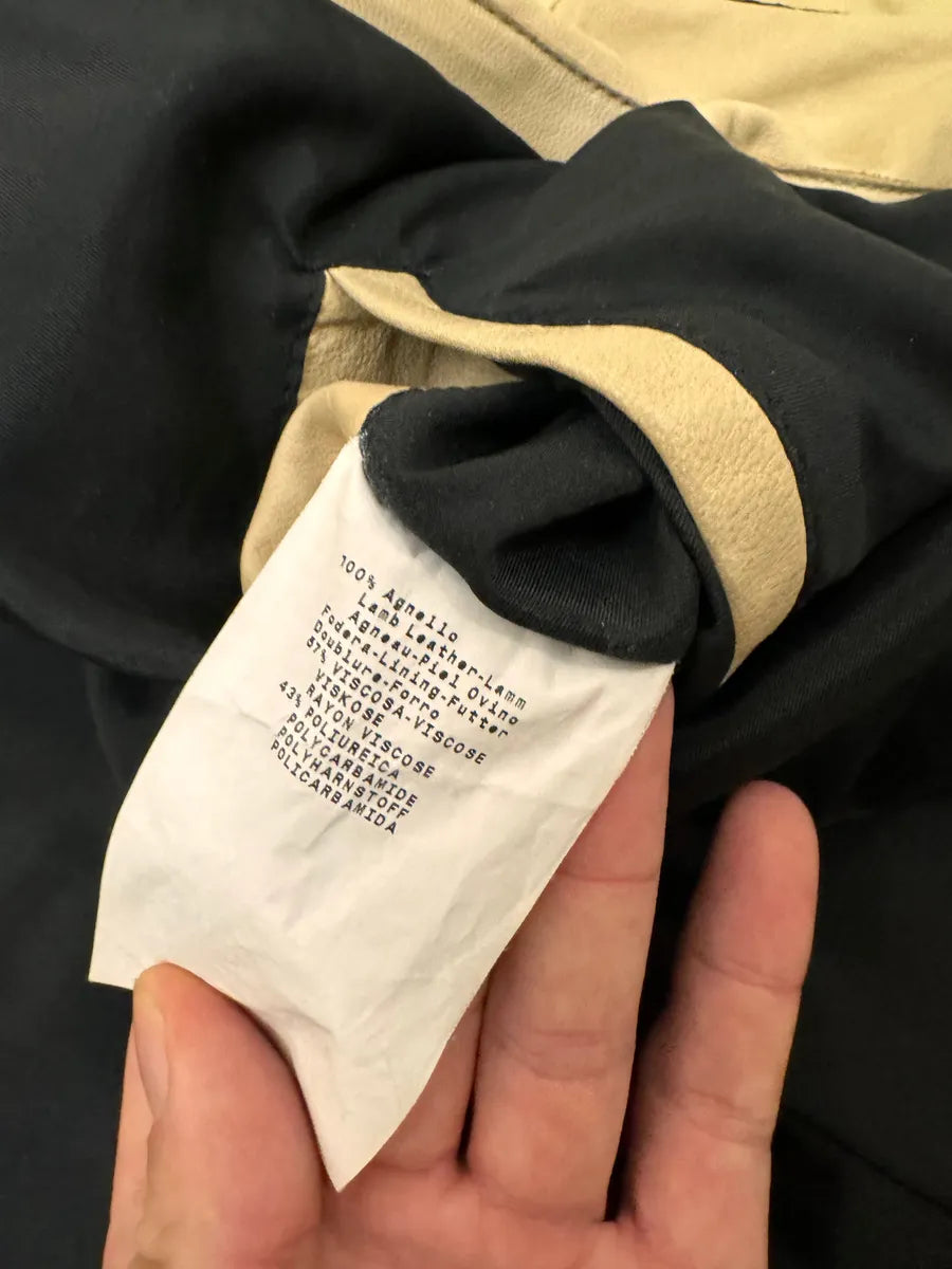 SS2011 Emporio Armani Jedi Biker Leather Jacket FyFLNLz 11