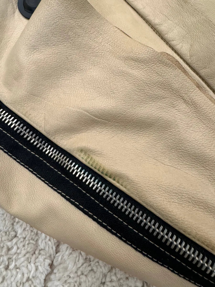 SS2011 Emporio Armani Jedi Biker Leather Jacket FyFLNLz 9