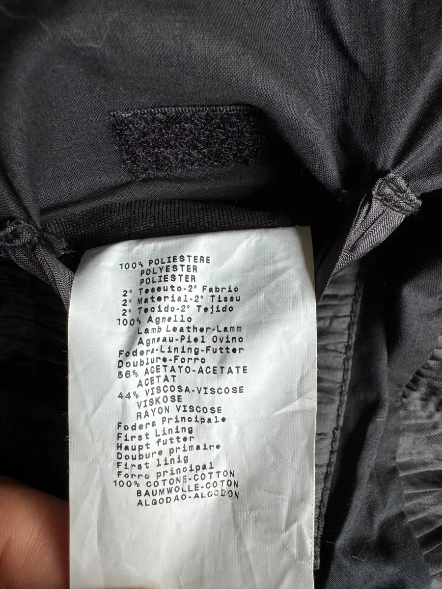 SS2011 Emporio Armani Plissed Hybrid 2-Zip Jacket vAWXXNa 7