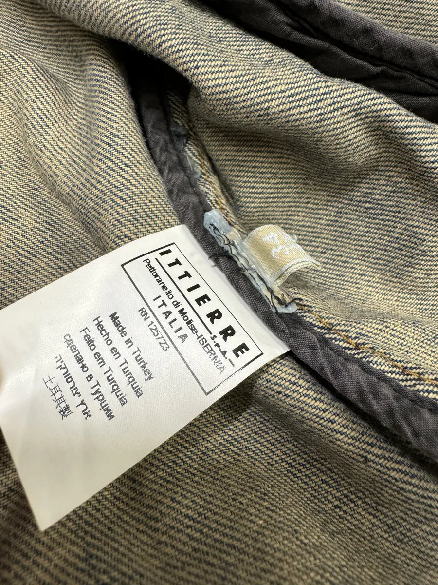 SS2011 Galliano Dirty Distressed Denim Jacket YlxpiVu 7