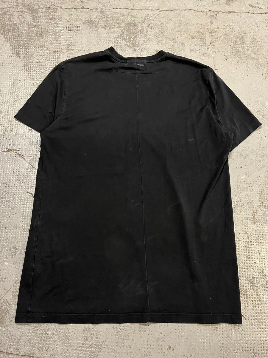 SS2011 Givenchy Black Monster Triangle T-Shirt by Riccardo Tisci IeWMefw 6