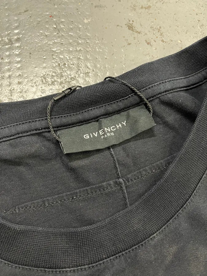 SS2011 Givenchy Black Monster Triangle T-Shirt by Riccardo Tisci IeWMefw 7