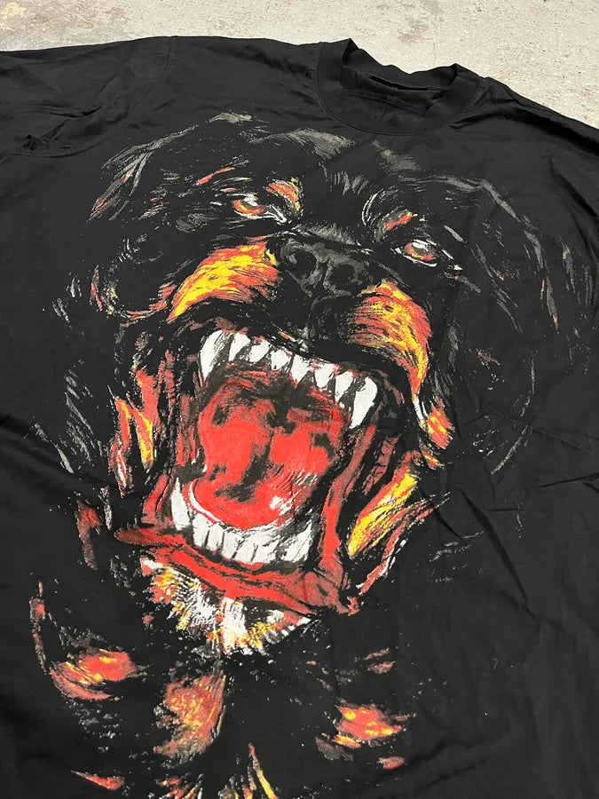 SS2011 Givenchy Black Rottweiler Dog T-Shirt by Riccardo Tisci iuPnCuH 5