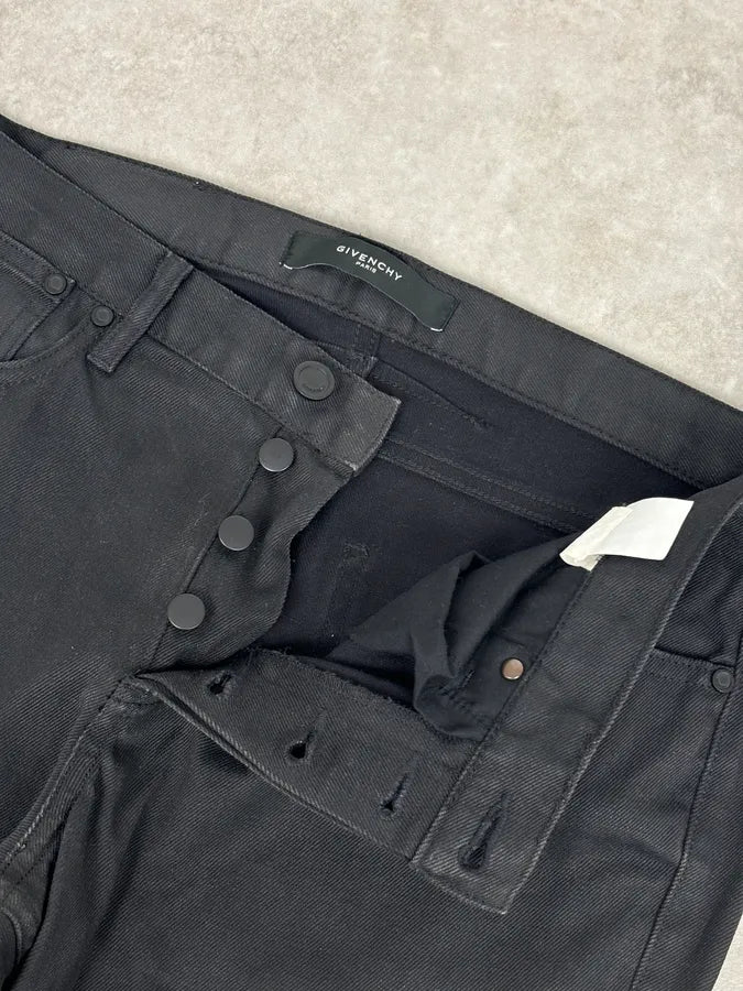 SS2011 Givenchy Black Slim Denim Jeans by Riccardo Tisci SNuzzFH 8