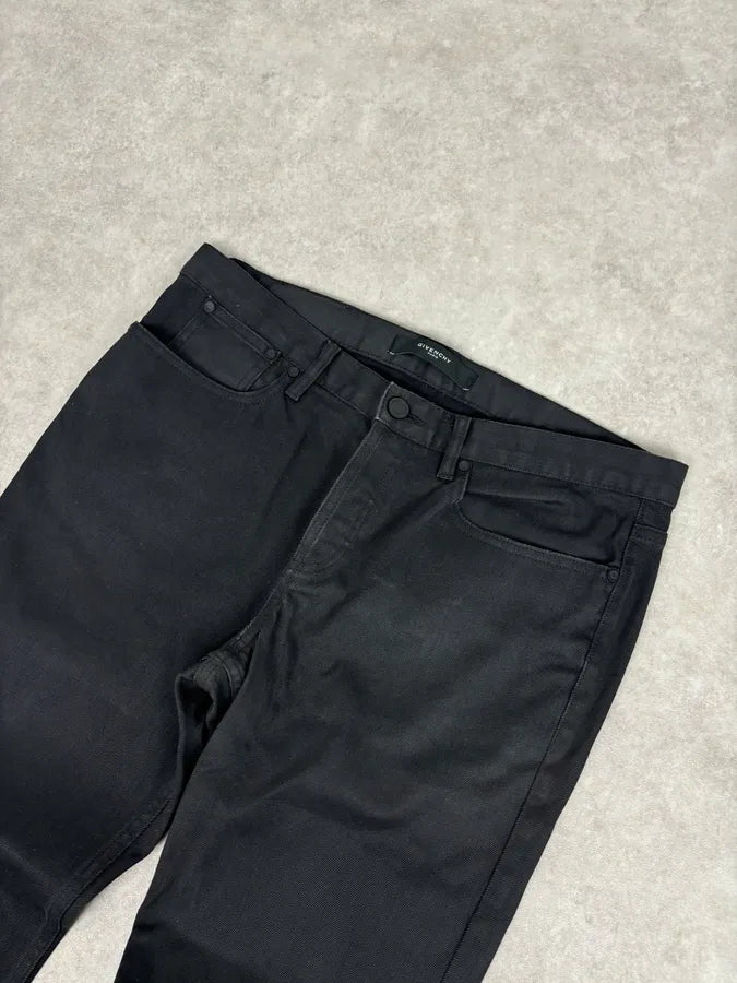 SS2011 Givenchy Black Slim Denim Jeans by Riccardo Tisci SNuzzFH 4