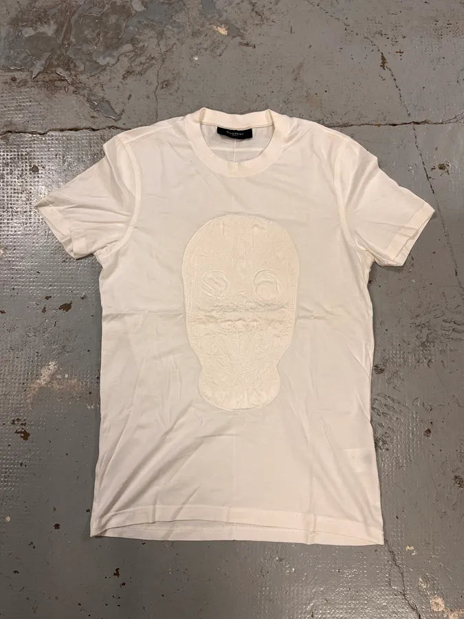 SS2011 Givenchy Embroided Mask White T-Shirt bWSEHsL 1
