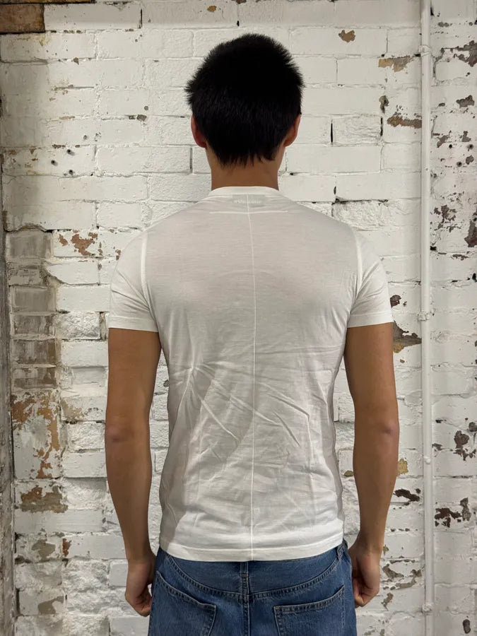 SS2011 Givenchy Embroided Mask White T-Shirt bWSEHsL 2