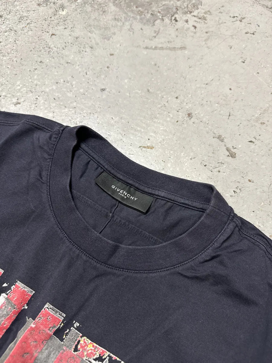 SS2011 Givenchy USA Flag Black T-Shirt by Riccardo Tisci kFMNdCZ 9