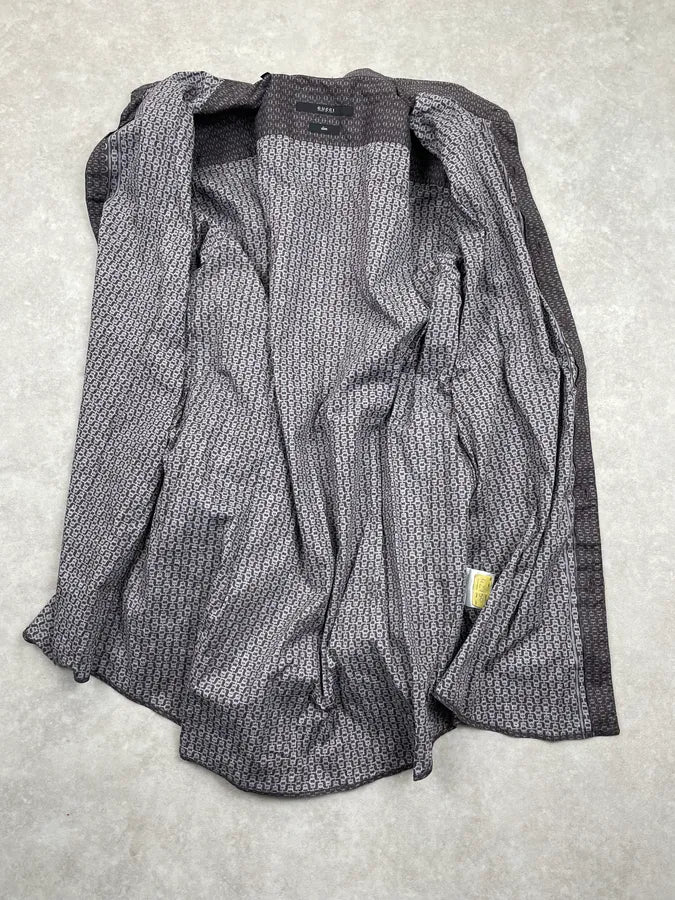 SS2011 Gucci Brown Chain Link Shirt by Frida Giannini yyyzQvQ 7