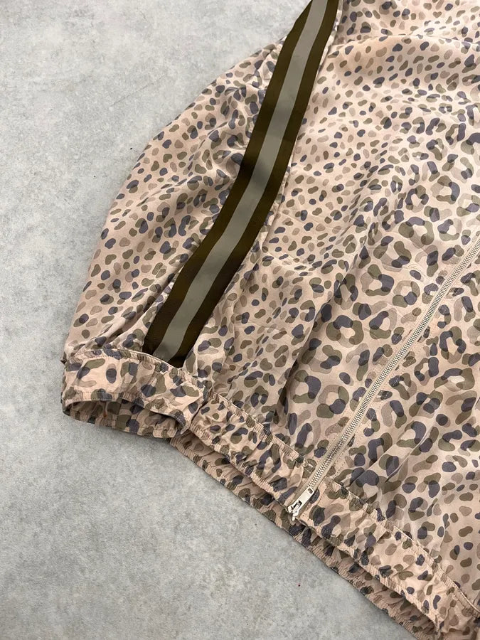 SS2011 Gucci Leopard Camo White Silk Jacket VUcBvbZ 5