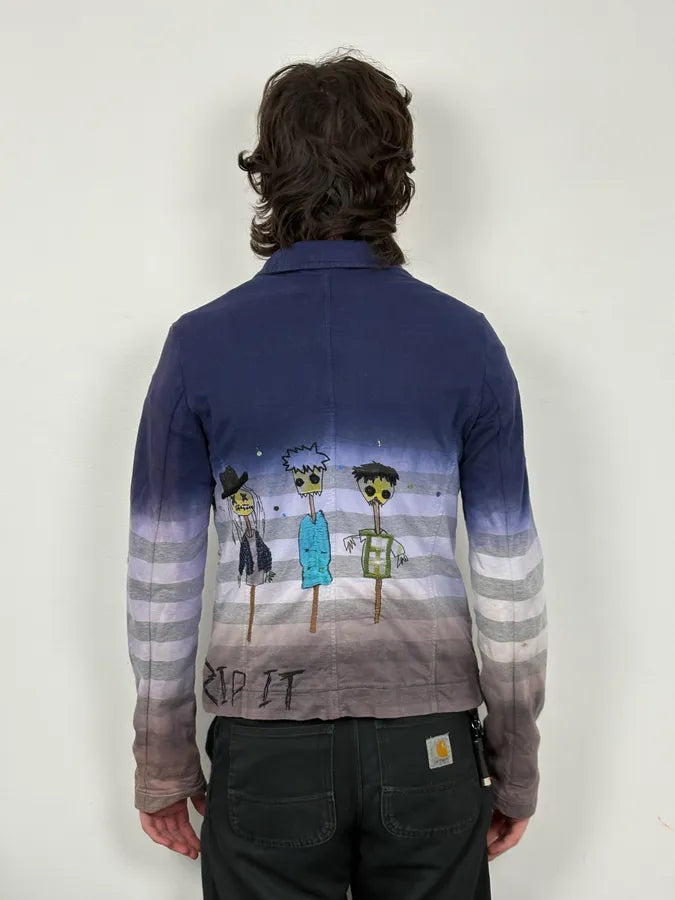 SS2011 John Galliano Scarecrow Embroidered Jacket fdWJnLe 2