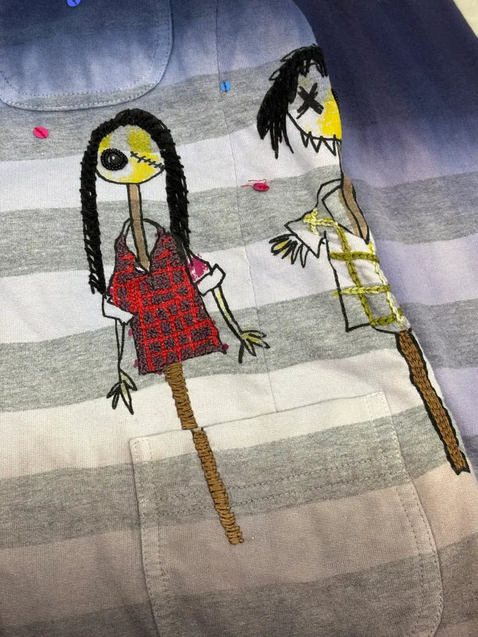 SS2011 John Galliano Scarecrow Embroidered Jacket fdWJnLe 8