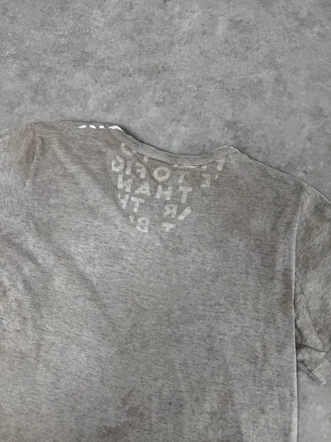 SS2011 Maison Margiela Beige Poeme V Neck T-Shirt eXendFd 5