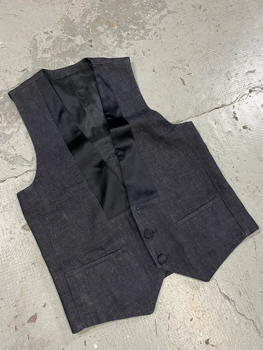 SS2011 Maison Margiela Grey Minimalist Pure Vest YkdPfFF 3