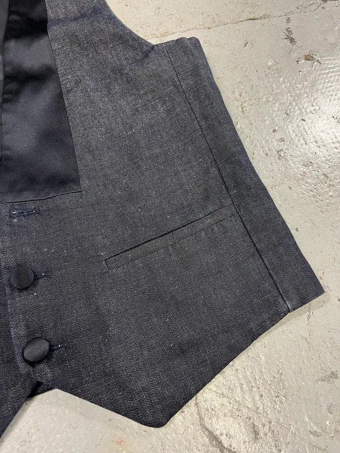 SS2011 Maison Margiela Grey Minimalist Pure Vest YkdPfFF 8