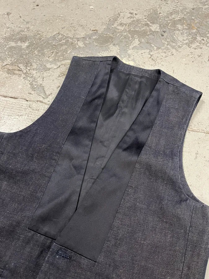 SS2011 Maison Margiela Grey Minimalist Pure Vest YkdPfFF 9