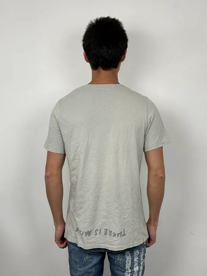 SS2011 Maison Margiela Grey V Neck T-Shirt zNBMtCq 2