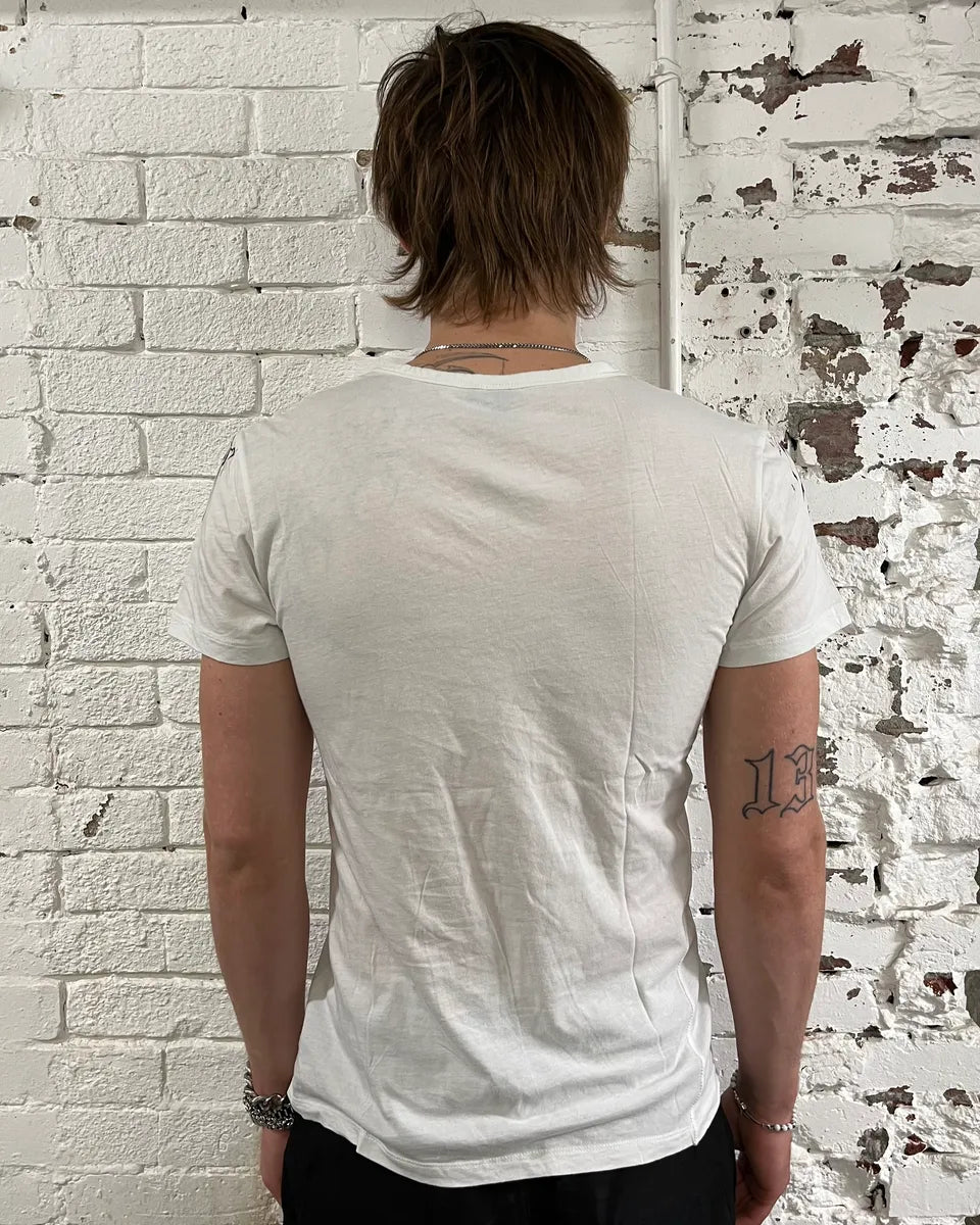 SS2011 McQueen White Eagle Bird T-Shirt olWTTAS 2