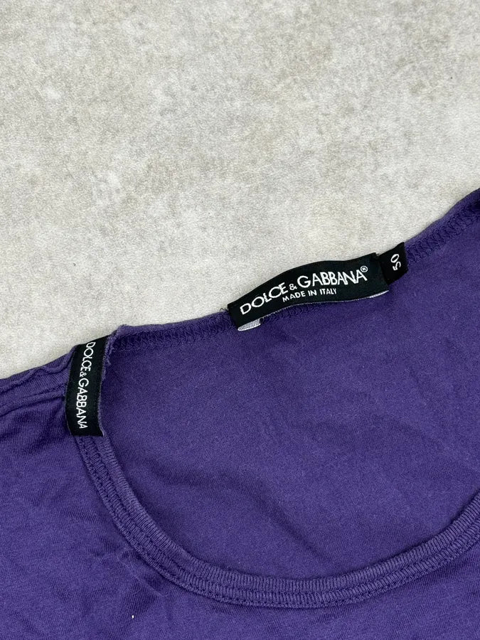 SS2011 Dolce & Gabbana Purple Freddie Mercury T-Shirt iNcQKFi 9