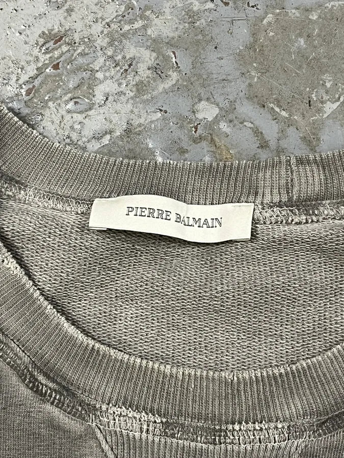 SS2011 Pierre Balmain Contemporary Grey Sweater VvVskHW 7