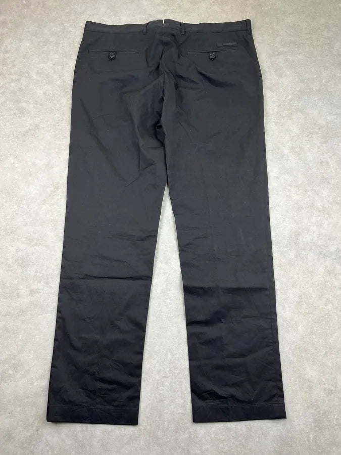 SS2011 Prada Black Classy Straight Pants URqLkhF 6