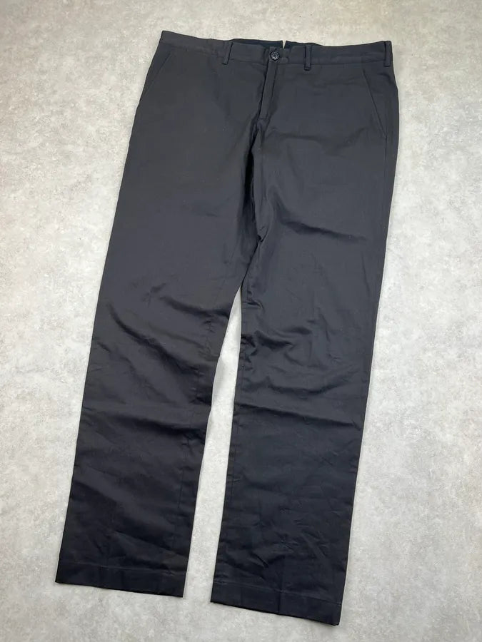 SS2011 Prada Black Classy Straight Pants URqLkhF 4