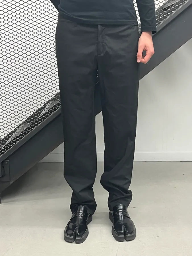 SS2011 Prada Black Classy Straight Pants URqLkhF 1