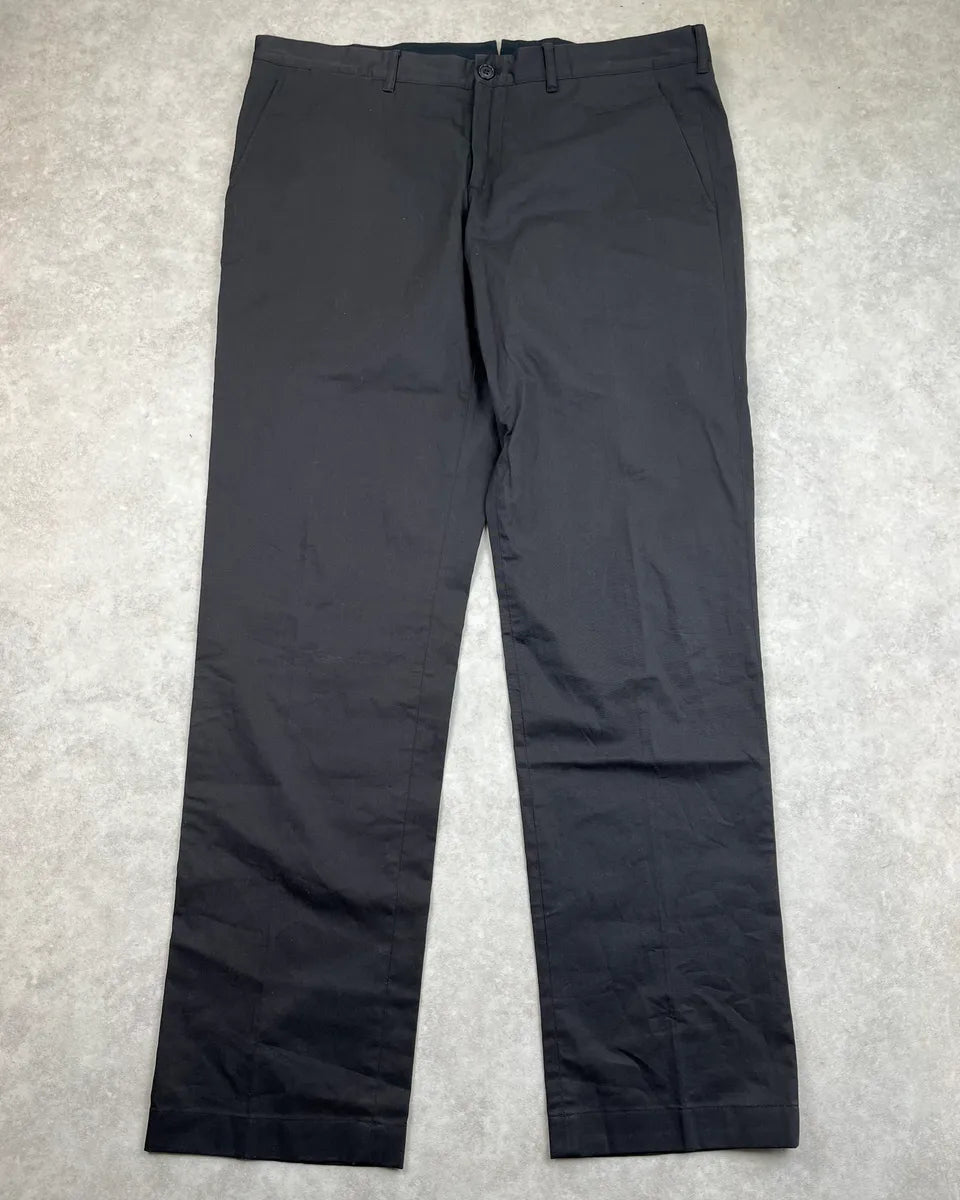 SS2011 Prada Black Classy Straight Pants URqLkhF 0