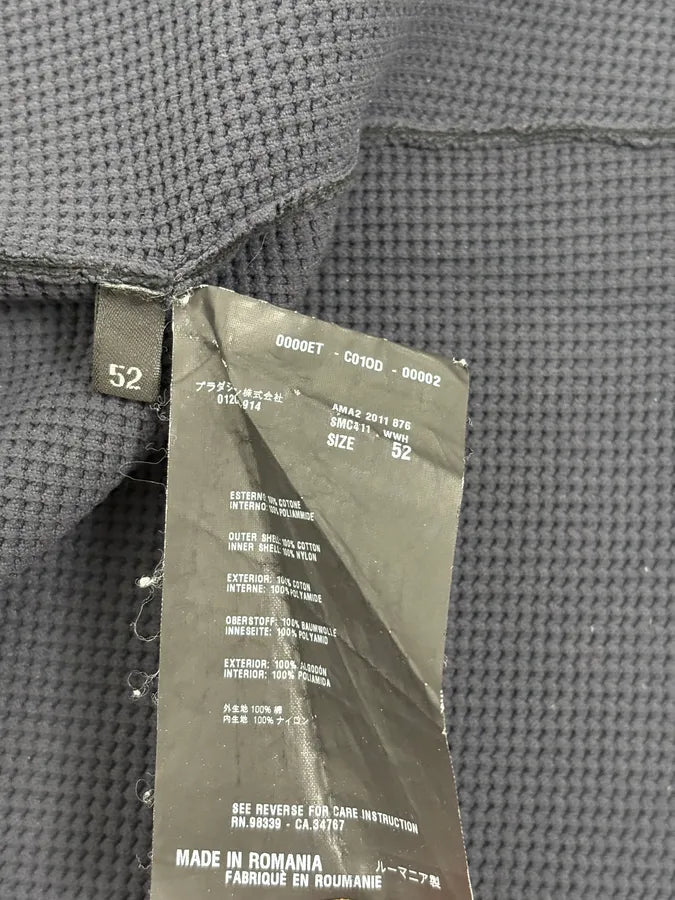 SS2011 Prada Black Minimalist Zip-Up Sweater ZqRlGcm 10